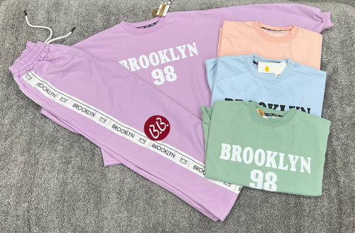 ست زنانه ،دورس کراپ و شلوار بگ